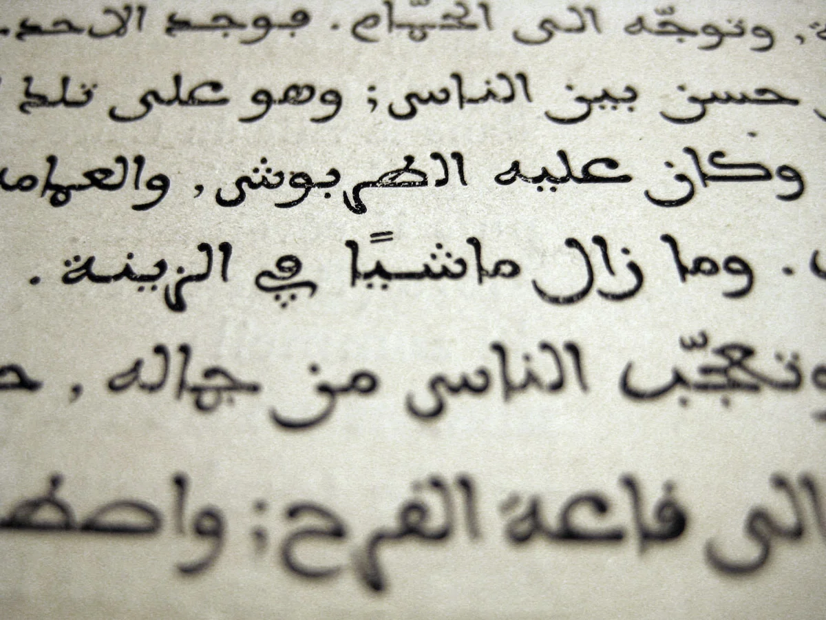 Chinese and Arabic: The Wall of Cultures